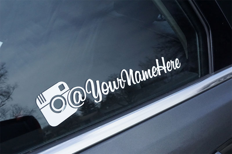 instagram decal stickers