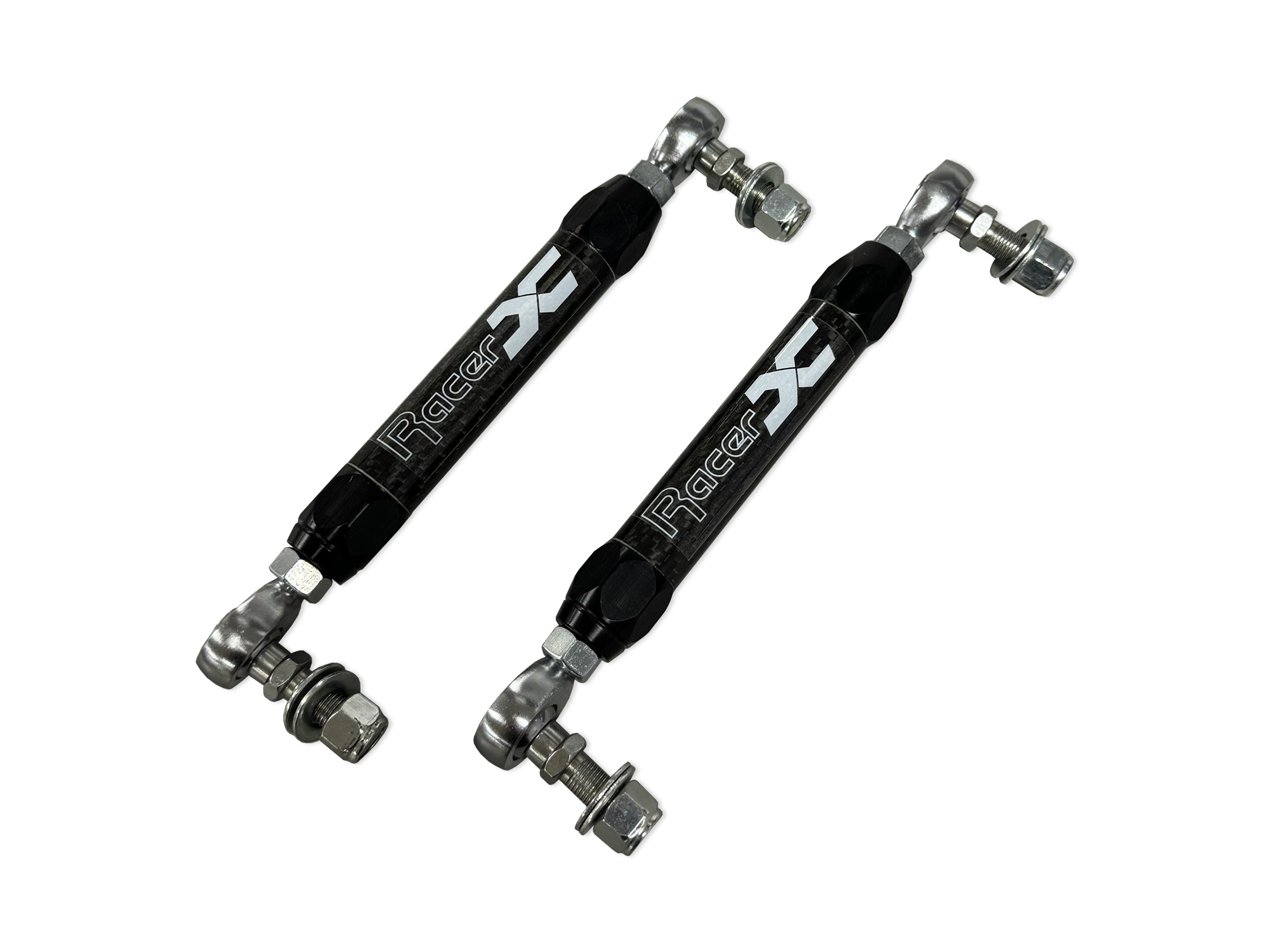 MR2 Carbon Fiber Rear End Links mr2 parts, mr2 rear end links, carbon fiber, lightweight, adjustable