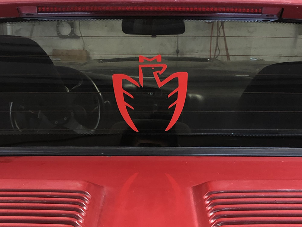 MR2 Midship Runabout Decal - 